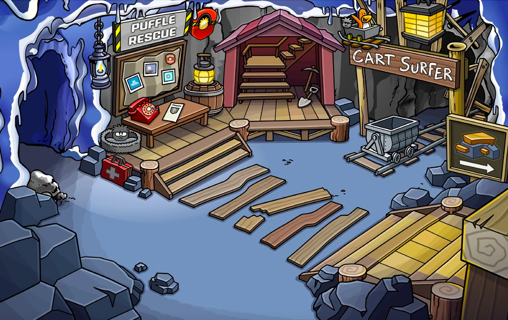 Club Penguin Mine