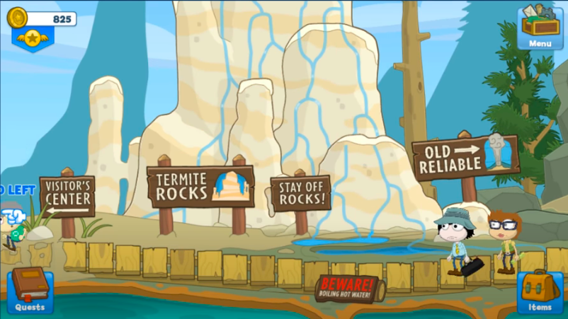Poptropica Crisis Caverns Island
