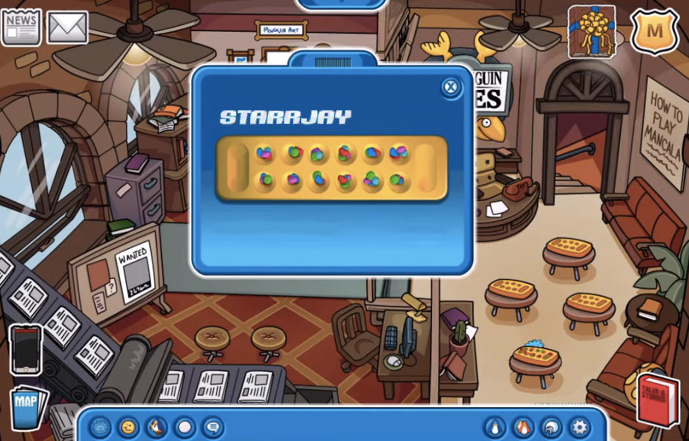 Club Penguin Mancala