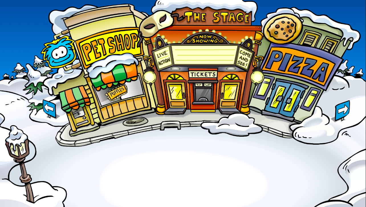 Club Penguin Plaza