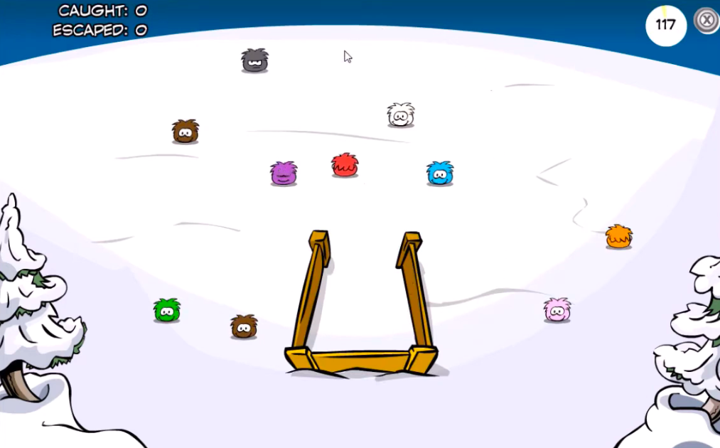 Club Penguin Puffle Roundup