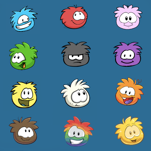 Club Penguin Puffles