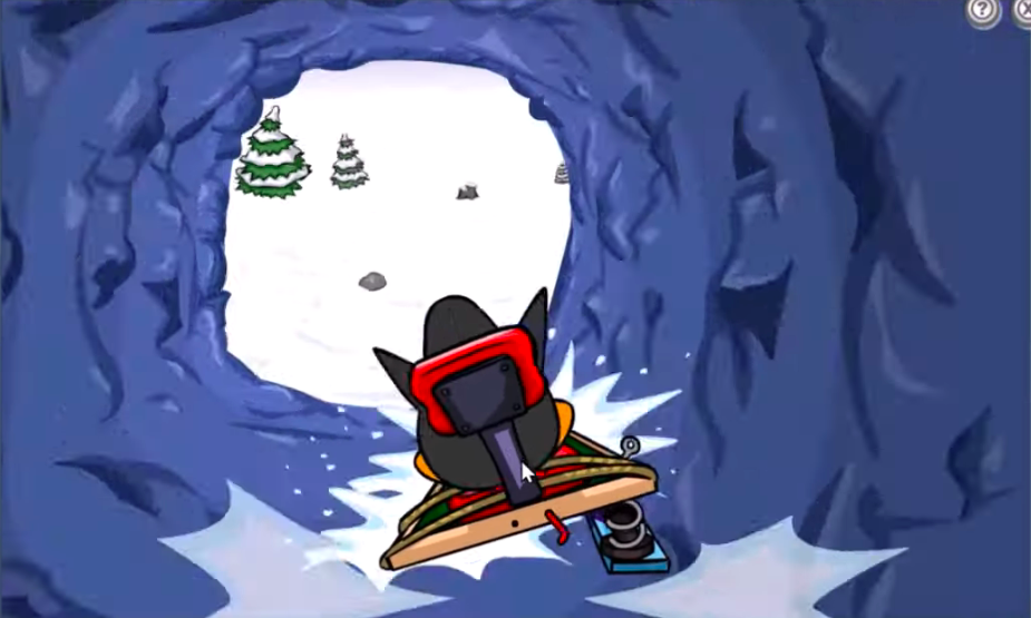 Club Penguin Sled Mission