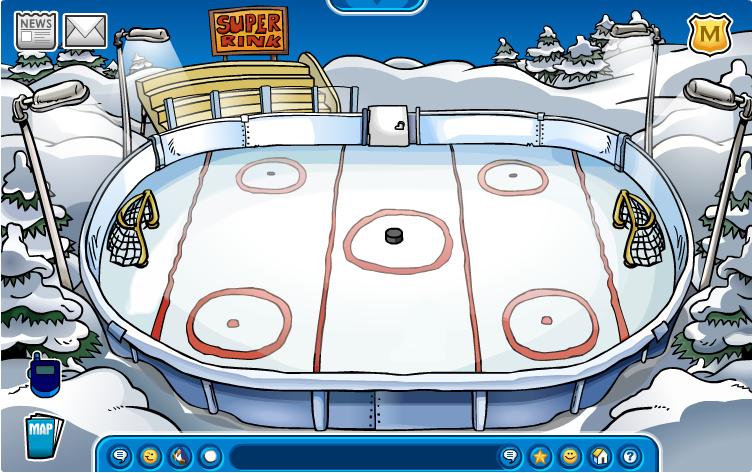 Club Penguin Stadium Winter