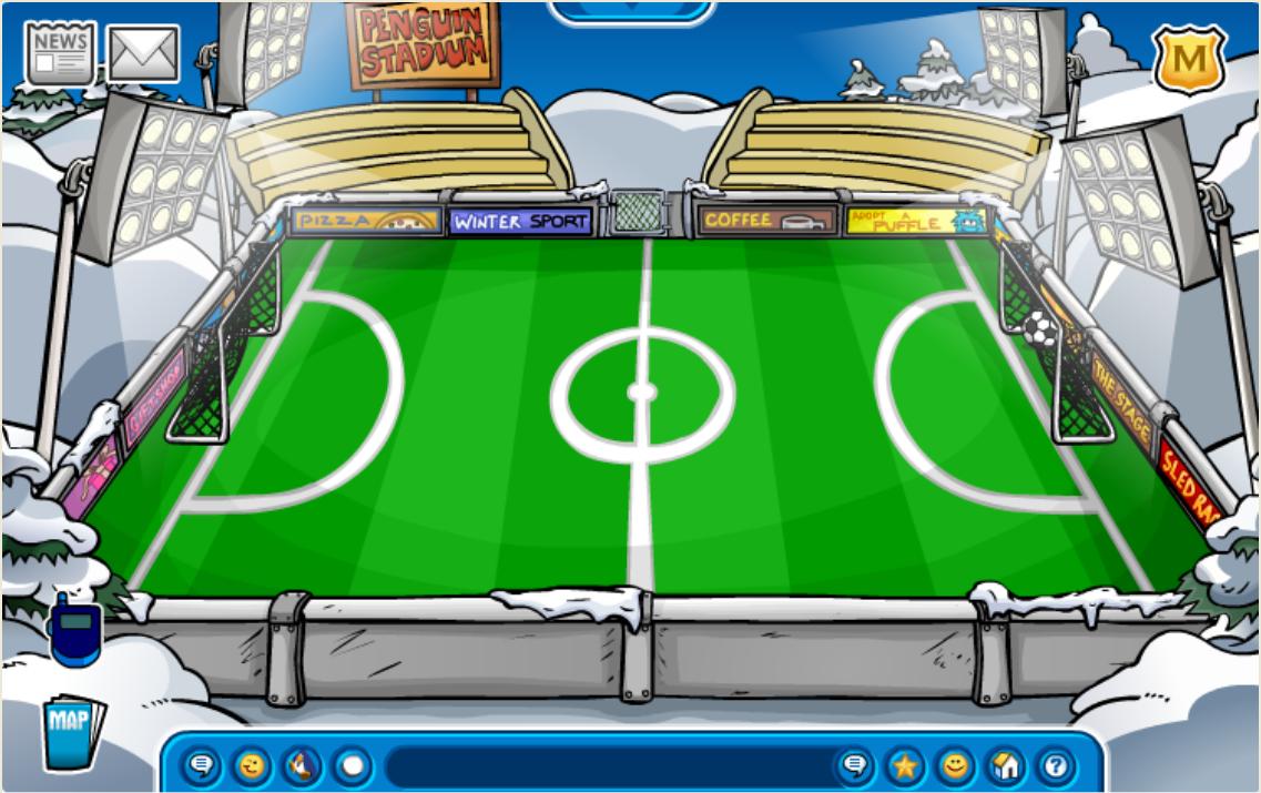 Club Penguin Stadium Summer