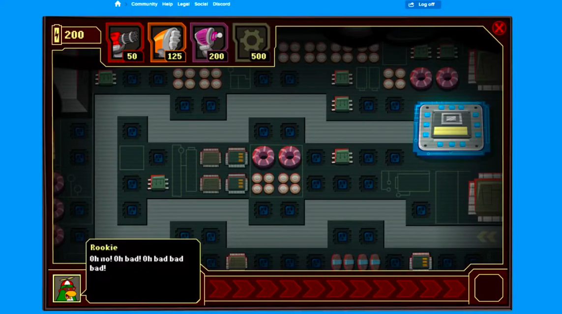 Club Penguin System Defender