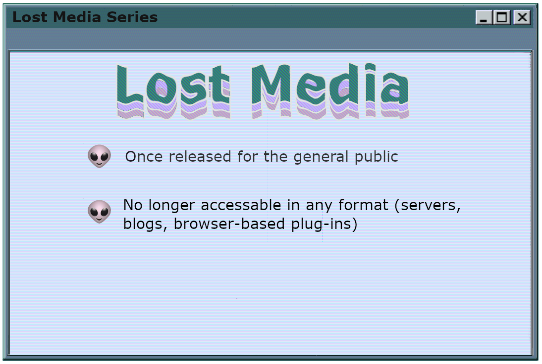 Lost Media
