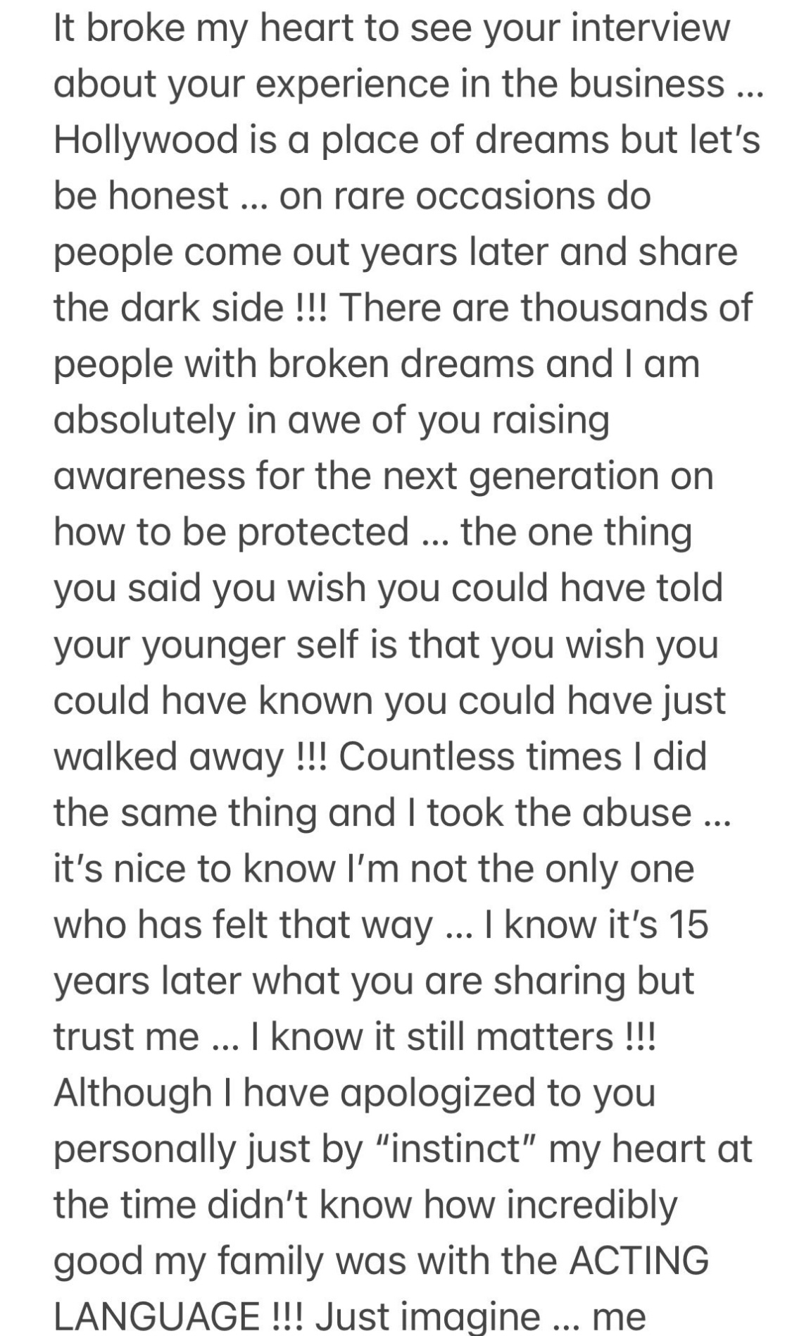 Britney Spears Apology to Alexa Nikolas